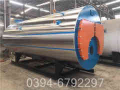 两吨卧式蒸汽锅炉