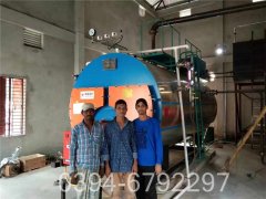 橡胶设备配套太康锅炉WNS型500公斤蒸发量天然气锅炉耗气量