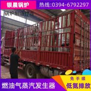 WNS10-1.25-QY天然气蒸汽锅炉银晨锅炉集团有限公司