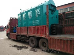 广西15吨液化气热水锅炉