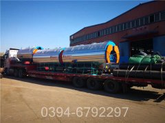 陕西3吨常压热水锅炉